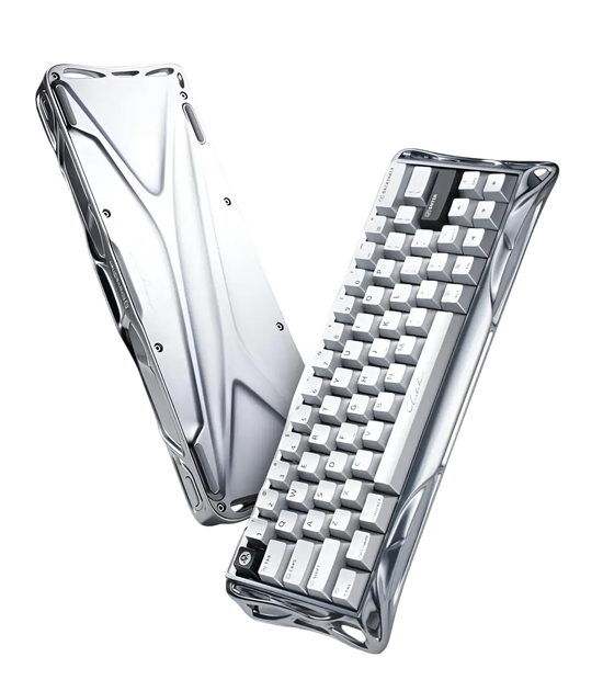 Клавиатура GravaStar Mercury V60 Pro Deluxe Edition Chrome Silver - изображение 3