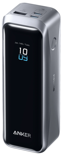 Портативний зарядний пристрій Anker Prime - 20000 mAh 220W PD Black (7263065) - Фото 1 Портативний зарядний пристрій Anker Prime - 20000 mAh 220W PD Black (7263065) - зображення 1