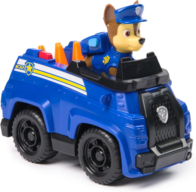 Щенячий патруль Машинка рятувальника і щеня Чейз (Гонщик) Paw Patrol Chase's 6071210 - Фото 4 Щенячий патруль Машинка рятувальника і щеня Чейз (Гонщик) Paw Patrol Chase's 6071210 - зображення 4