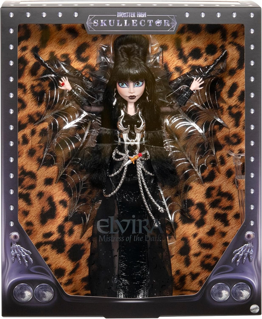 Лялька Монстер Хай Ельвіра — володарка темряви Mattel Monster High Elvira HYV99 - зображення 2