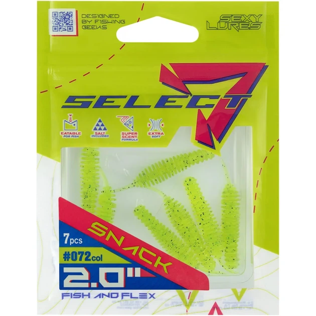 Силикон Select Snack 2" #072 FE (7 шт/уп) - Фото 2 Силикон Select Snack 2" #072 FE (7 шт/уп) - изображение 2