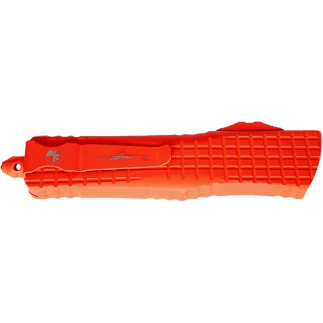 Нож Microtech Combat Troodon Double Edge Signature Series Orange - Фото 2 Нож Microtech Combat Troodon Double Edge Signature Series Orange - изображение 2