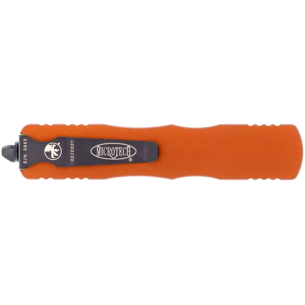 Нож Microtech Dirac Delta D/E Black Blade Orange - изображение 4