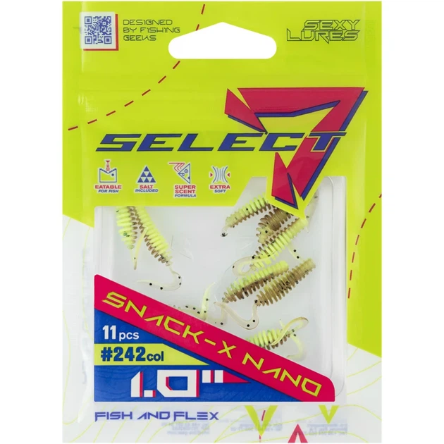 Силикон Select Snack-X Nano 1" #242 (11 шт/уп) - изображение 2
