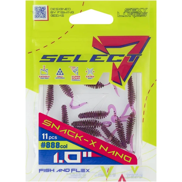 Силикон Select Snack-X Nano 1" #888 (11 шт/уп) - изображение 2