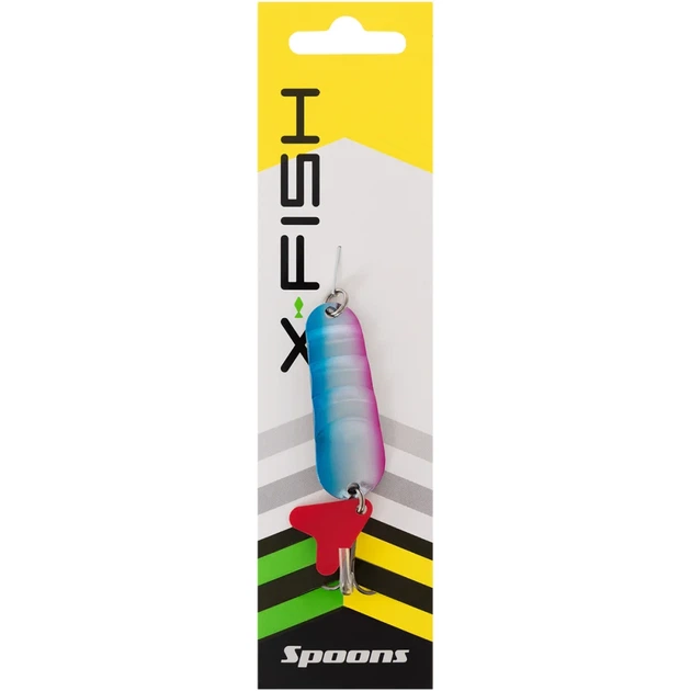 Блесна X-Fish Buffalo 12g #04 Silver pink blue - Фото 2 Блесна X-Fish Buffalo 12g #04 Silver pink blue - зображення 2