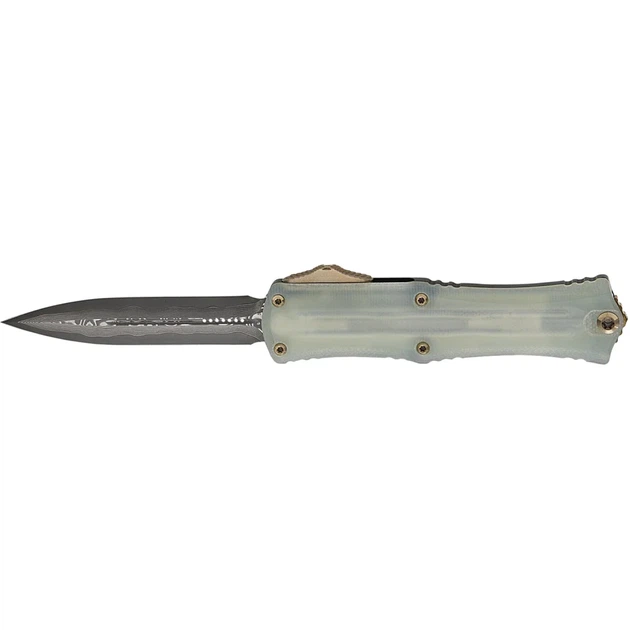 Нож Microtech Hera II Mini Hatori Cowry-Y Damascus Jade G10 - Фото 1 Нож Microtech Hera II Mini Hatori Cowry-Y Damascus Jade G10 - изображение 1