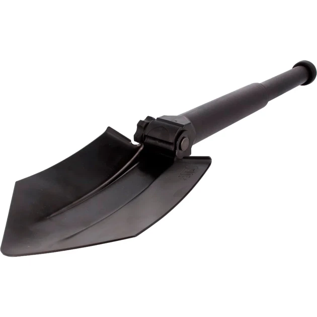 Лопата розкладна Glock Entrenching Tool з пилкою. Без чохла. Колір - чорний - зображення 5