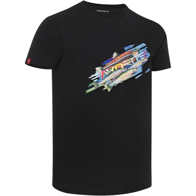 Футболка Favorite Trout Motion XL Black - Фото 2 Футболка Favorite Trout Motion XL Black - изображение 2