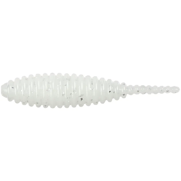 Силікон Reins Chibi Hira Aji Adder 1.5" 103 Glow White Silver (15шт/уп) - Фото 1 Силікон Reins Chibi Hira Aji Adder 1.5" 103 Glow White Silver (15шт/уп) - зображення 1