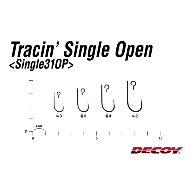 Крючок Decoy Single31 OP #6 (10 шт/уп) - Фото 2 Крючок Decoy Single31 OP #6 (10 шт/уп) - изображение 2