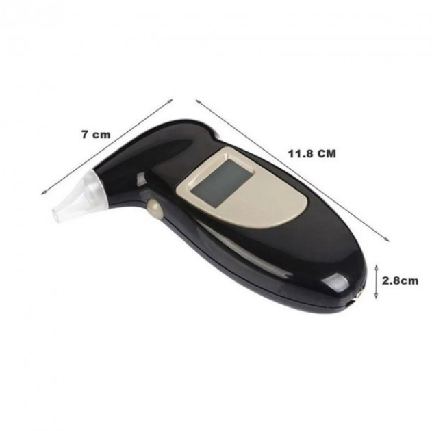 Персональный алкотестер Digital Breath Alcohol Tester с LCD-дисплеем и сменными мундштуками - Фото 5 Персональный алкотестер Digital Breath Alcohol Tester с LCD-дисплеем и сменными мундштуками - изображение 5