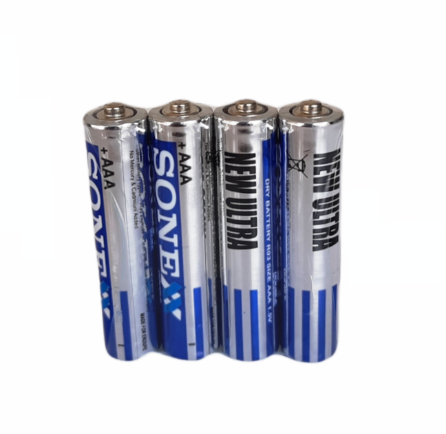 Батарейка Sonex R03 AAA сольова 60/2400 - изображение 2