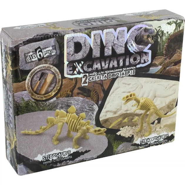 Набор для раскопок DINO EXCAVATION Динозавры DEX-01-04,05,06 Разноцветный shop (2000099984258) - Фото 1 Набор для раскопок DINO EXCAVATION Динозавры DEX-01-04,05,06 Разноцветный shop (2000099984258) - изображение 1