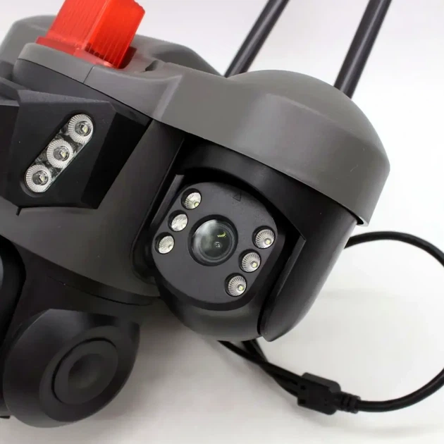 Уличная WiFi камера видеонаблюдения 12MP поворотная с ночным видением и детекцией движения модель V380 - Фото 7 Уличная WiFi камера видеонаблюдения 12MP поворотная с ночным видением и детекцией движения модель V380 - изображение 7