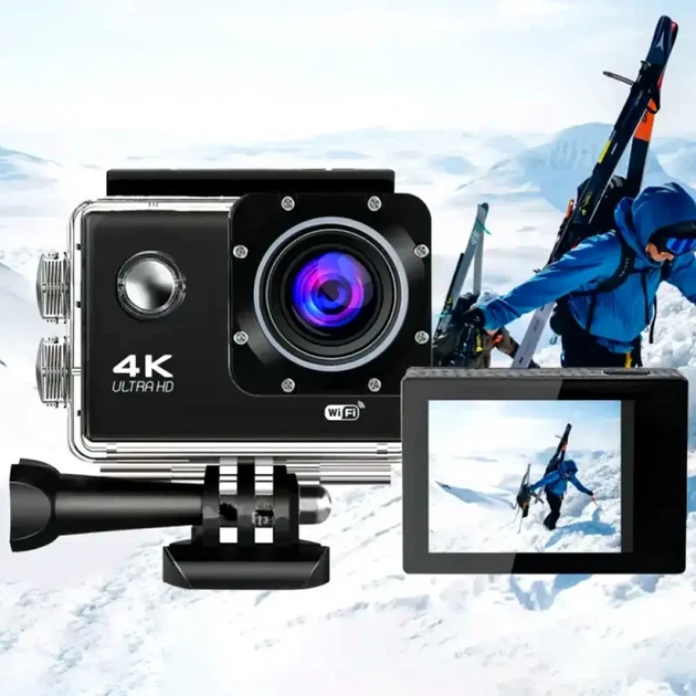 Экшн-камера DVR Sport S2 WiFi waterprof 4K - Фото 7 Экшн-камера DVR Sport S2 WiFi waterprof 4K - изображение 7