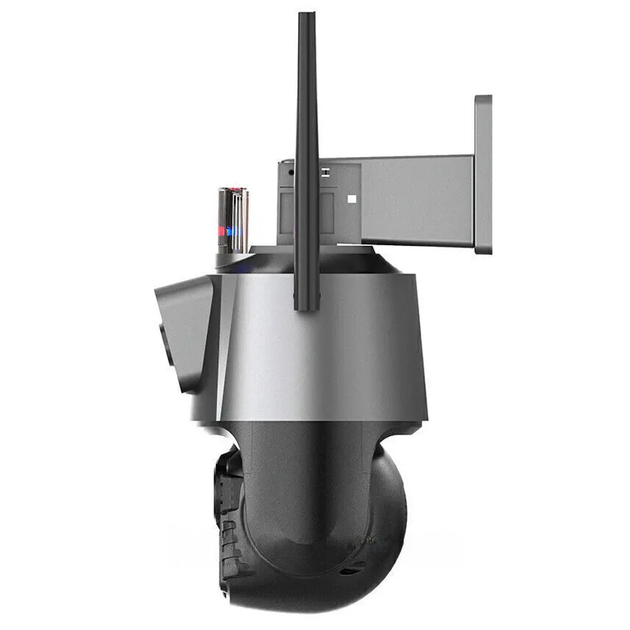 Уличная WiFi камера видеонаблюдения 6MP поворотная с двойным объективом и сиреной для защиты дома - изображение 4
