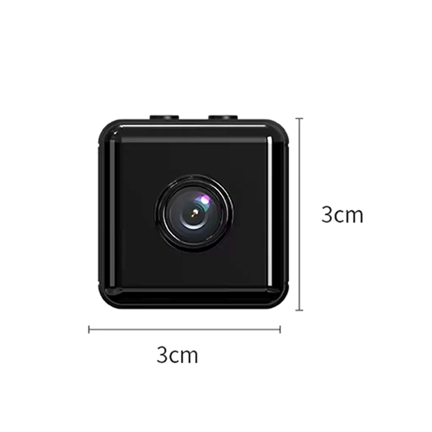 Мини-камера Wi-Fi 1080p с инфракрасным ночным видением датчиком движения P7-X6D черный - Фото 9 Мини-камера Wi-Fi 1080p с инфракрасным ночным видением датчиком движения P7-X6D черный - изображение 9