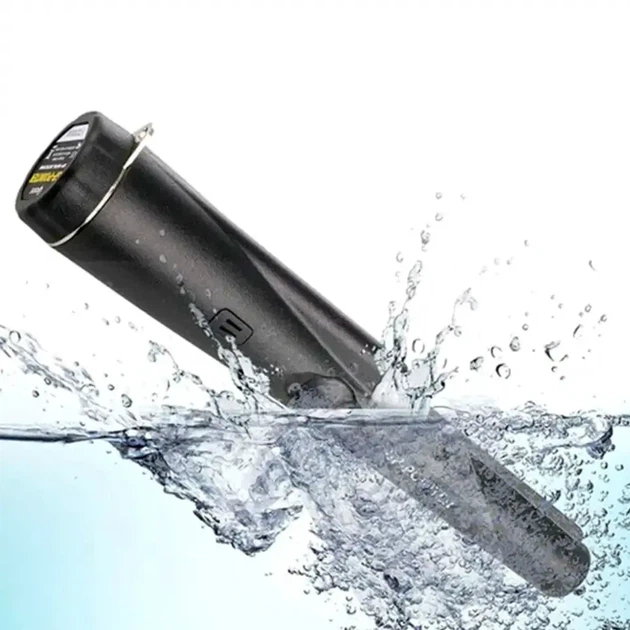 Ручний металошукач GP-POINTER вологостійкий пінпоїнтер 12 кГц чорний ABS-пластик для пошуку металів - зображення 7