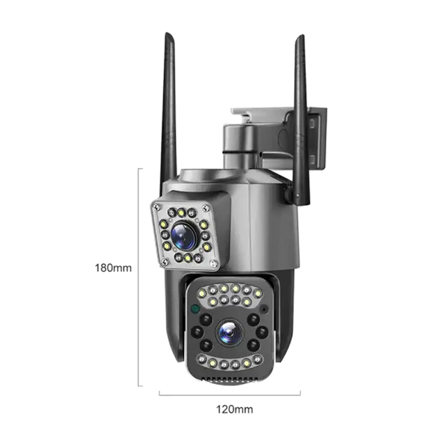 Уличная IP-камера 4 Мп с WiFi и датчиком движения SC03 черный - изображение 10