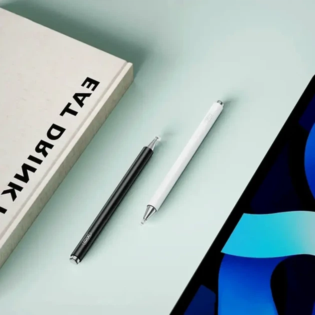 Универсальный стилус ручка XO ST-09 белый 13 см для планшета и смартфона с высокой точностью письма и рисования - Фото 2 Универсальный стилус ручка XO ST-09 белый 13 см для планшета и смартфона с высокой точностью письма и рисования - изображение 2