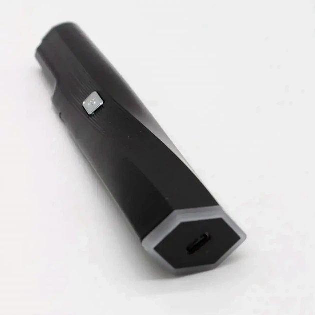 Женский электрический триммер с двумя насадками и USB зарядкой для бровей черный - изображение 8