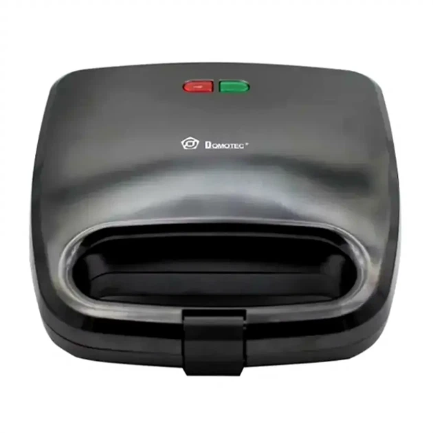 Электрическая сендвичница 750 Вт с индикатором нагрева черного цвета Domotec MS 7777 для приготовления бутербродов - изображение 4
