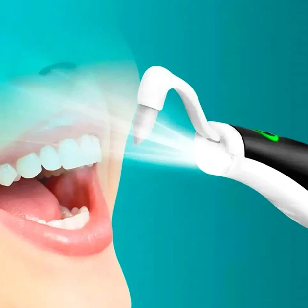 Система ухода за зубами 5 насадок ультразвуковая эффективность DentalPro черный - изображение 2