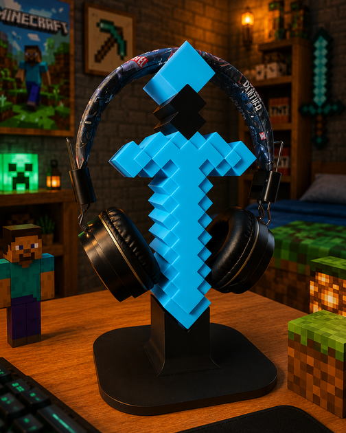 Подставка для наушников Minecraft Меч - изображение 2