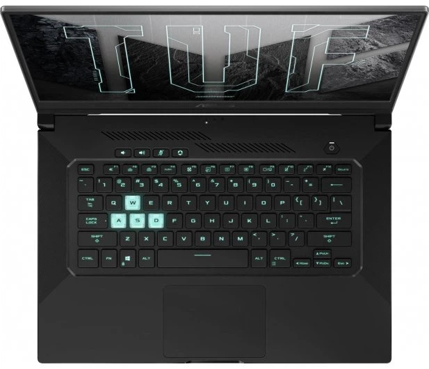Б/В Ноутбук ASUS TUF Dash F15 / Intel Core i7-11370H / 16 GB ОЗП / SSD 512 GB / NVIDIA GeForce RTX 3060 + Intel Iris Xe Graphics / 144 Гц, матовый, LED, EWV / для игр - зображення 5