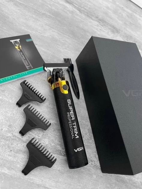 Аккумуляторная машинка VGR V-082 для домашней и профессиональной стрижки 7782 - изображение 7