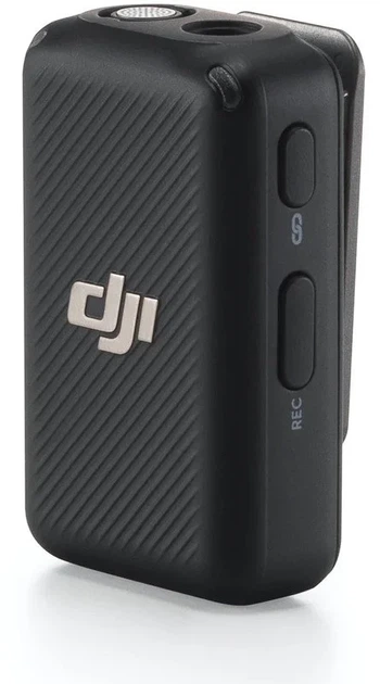 Мікрофонна радіосистема DJI Mic Basic (1TX+1RX) Чорний (101633535) - Б/В - Фото 2 Мікрофонна радіосистема DJI Mic Basic (1TX+1RX) Чорний (101633535) - Б/В - зображення 2