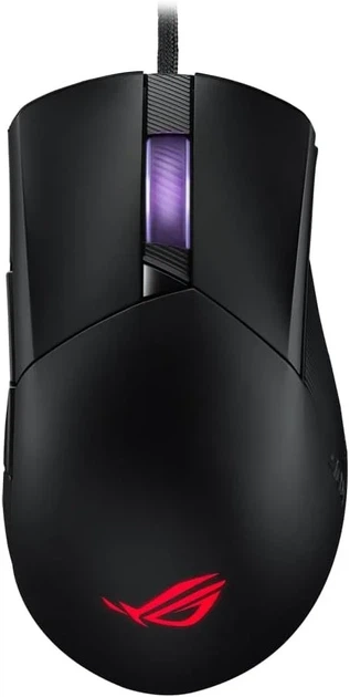 Ігрова миша ASUS ROG Gladius III / USB / ROG Оптичний / 26000 DPI / 6 кнопок / RGB підсвітка / Чорна (101633464) b1 - Б/В - зображення 4