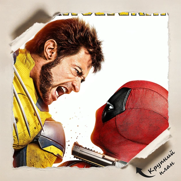 Постер Дедпул і Росомаха, Deadpool & Wolverine (2024), A3 42×28 см (id6748) - зображення 4