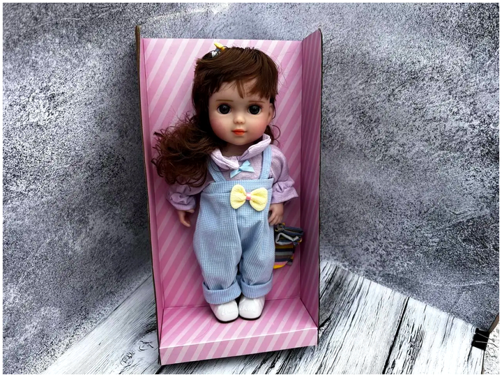 Лялька Chimi Doll 36 см силіконова реалістична для дітей і колекціонерів із модним одягом - Фото 4 Лялька Chimi Doll 36 см силіконова реалістична для дітей і колекціонерів із модним одягом - зображення 4
