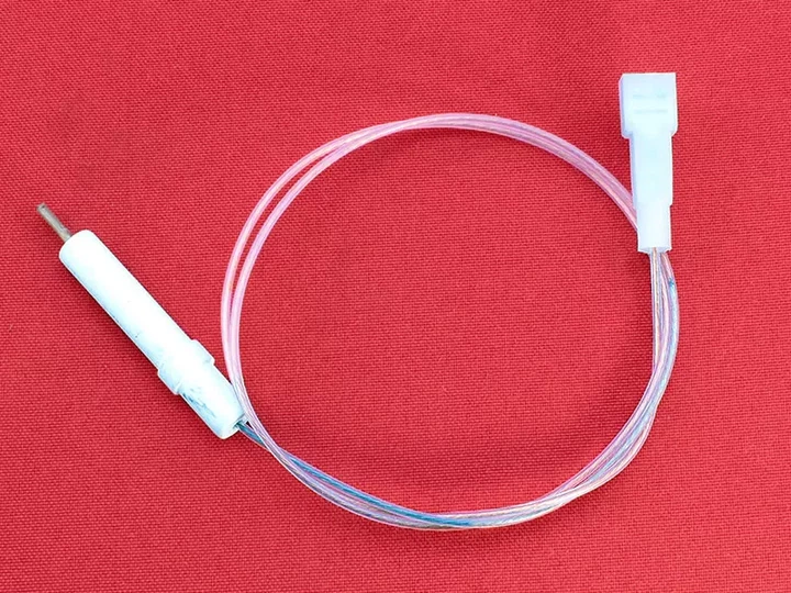 Іскровий електрод з кабелем FEG №2 довгий носик (електрод для газового обладнання) - Фото 2 Іскровий електрод з кабелем FEG №2 довгий носик (електрод для газового обладнання) - изображение 2