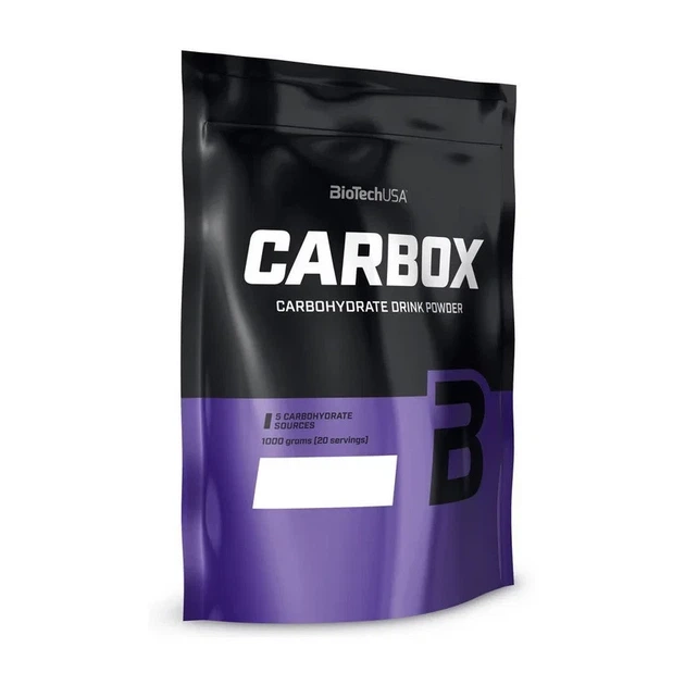 Предтренировочный комплекс с углеводами "CarboX" BioTech, натуральный вкус, 1000 г - изображение 2