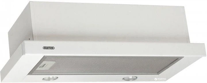 Витяжка кухонна ELEYUS Storm 700 60 WH 156Вт, 700 м³/год, телескопічна, біла (витяжка ELEYUS, телескопічна) - изображение 3