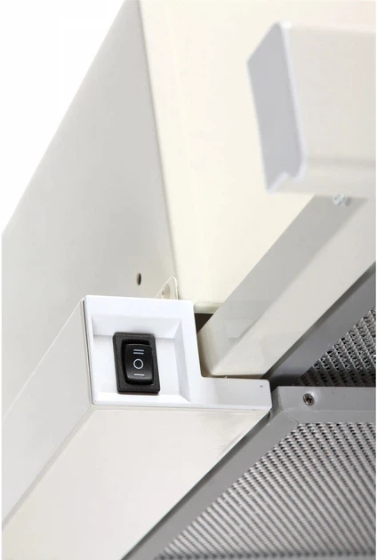 Витяжка кухонна ELEYUS Storm 700 60 BG 156Вт, 700 м³/год, телескопічна, бежева (витяжка ELEYUS, телескопічна) - изображение 4