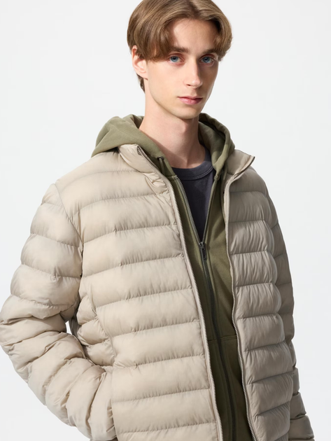 Куртка Uniqlo розмір 3XL бежева (31) (479755) - Фото 1 Куртка Uniqlo розмір 3XL бежева (31) (479755) - изображение 1
