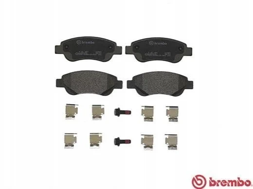 Комплект гальмівних колодок BREMBO P61081 Citroen C1; Peugeot 108, 107 435326, 425328, 425327 - изображение 2
