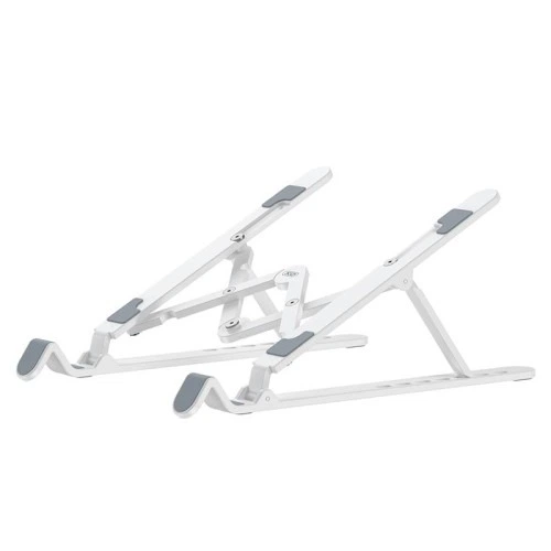 Настольная подставка для ноутбука XO C102 Plastic Laptop Folding Stand, белый - Фото 1 Настольная подставка для ноутбука XO C102 Plastic Laptop Folding Stand, белый - изображение 1