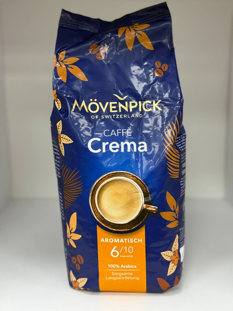 Кофе Movenpick Caffe Crema, зерновой 100% арабика, средняя обжарка, 1 кг - изображение 2