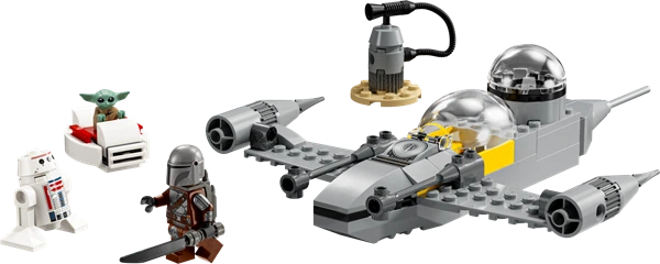 Конструктор LEGO Star Wars Зоряний винищувач N-1 Мандо й Ґроґу 92 деталі (75410) - изображение 4