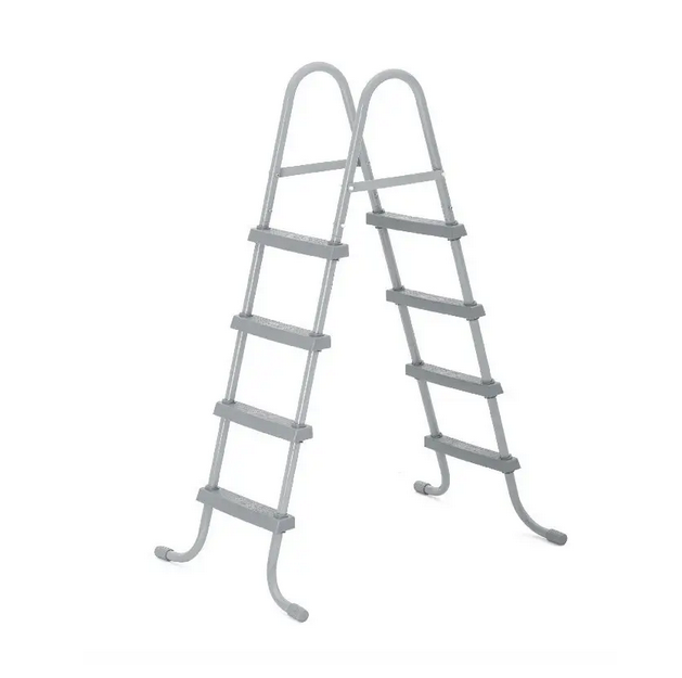 Каркасный бассейн Bestway Steel Pro Max круглый 488×122 см 19480 л металлический каркас фильтр лестница тент комплект - изображение 5