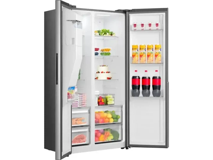 Холодильник з морозильною камерою Gorenje NRS917E61X - изображение 3