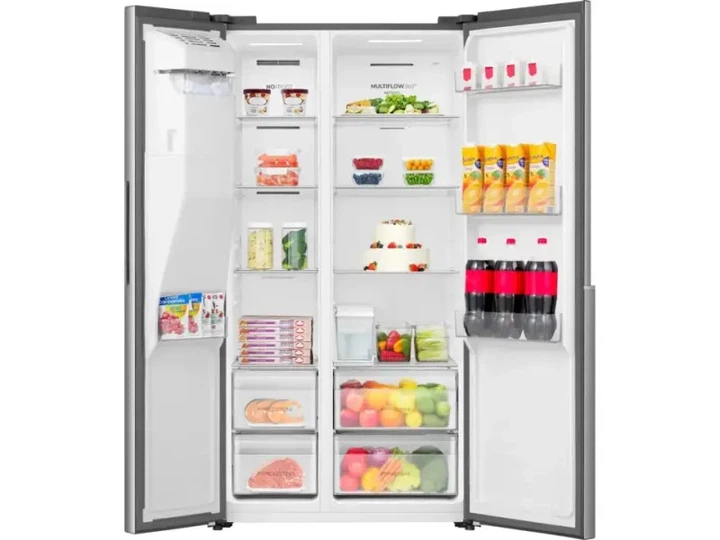Холодильник з морозильною камерою Gorenje NRS917E61X - изображение 4