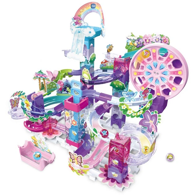 Інтерактивний трек-конструктор VTech Marble Rush - Fairy Garden Set M500 E зі світловими та звуковими ефектами (580204) (3417765802041) - зображення 3