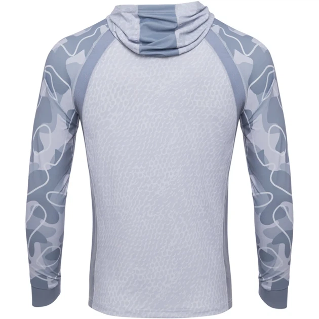 Реглан Favorite Hooded Jersey Universal XXL Sun protect Light Grey - изображение 3