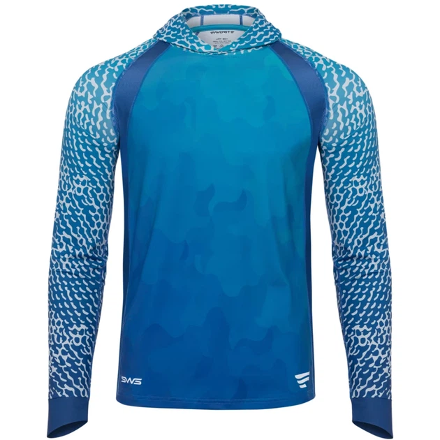Джерси Favorite Hooded Jersey Saltwater M Sun protect Marine - Фото 1 Джерси Favorite Hooded Jersey Saltwater M Sun protect Marine - изображение 1